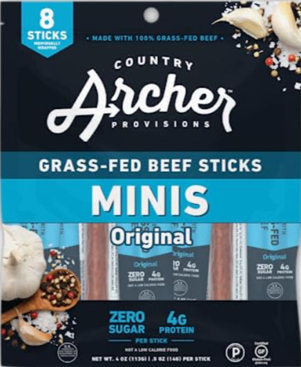 Archer’s Mini grass-fed beef stick