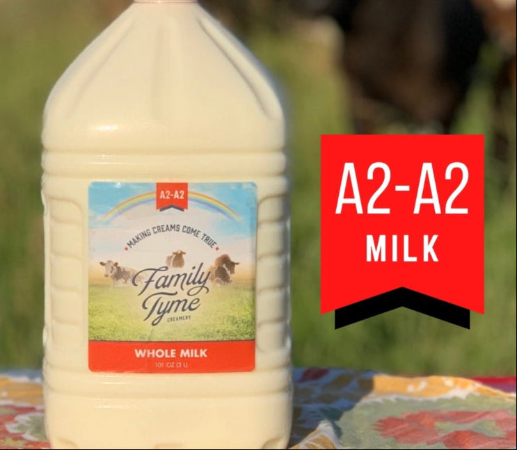 PRE-ORDER: Family Tyme Creamery Whole Milk 64 oz