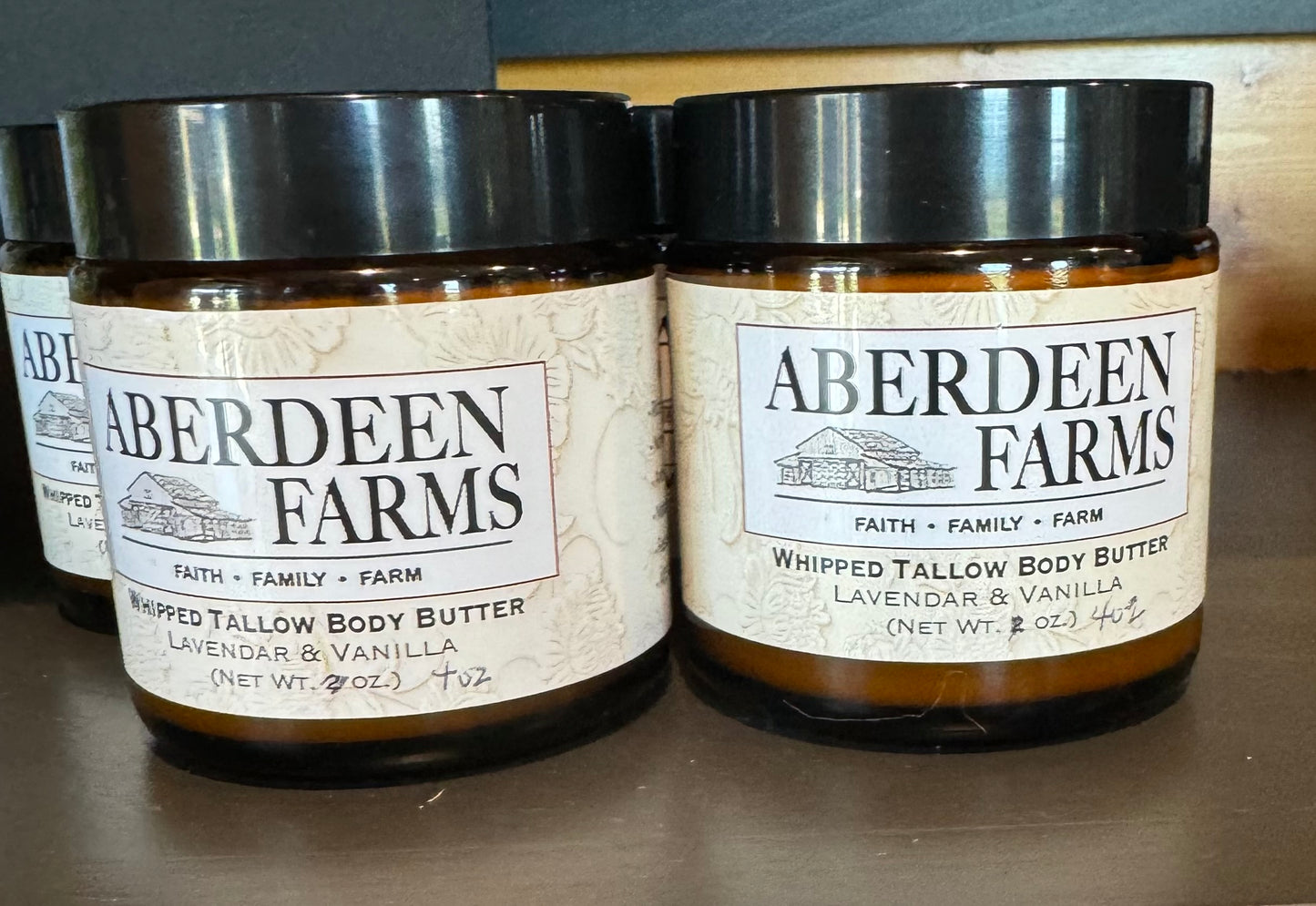 Aberdeen Farms Whipped Tallow Body Butter~4oz