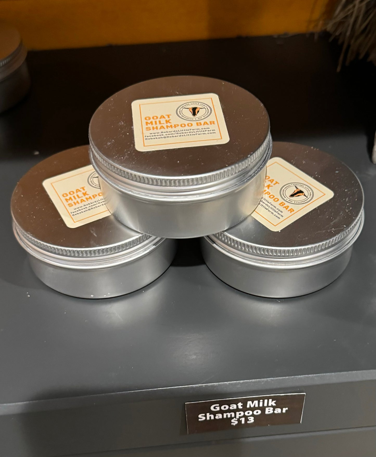 Robards Little Farms Goat Milk~Shampoo Bar