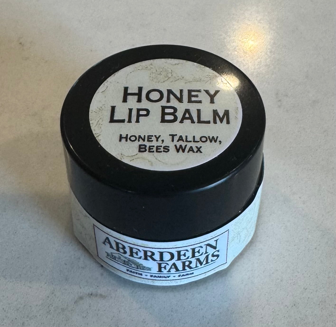 Aberdeen Farms - Honey Tallow Lip Balm Sample Size