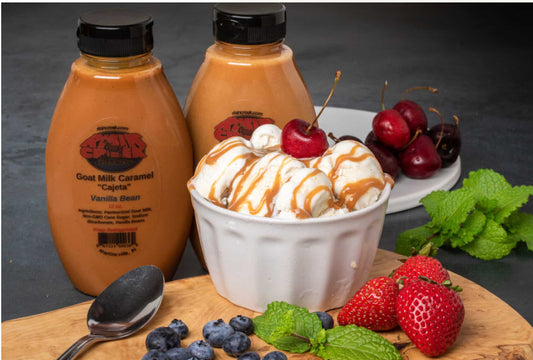 Goat Milk-Carmel Sauce