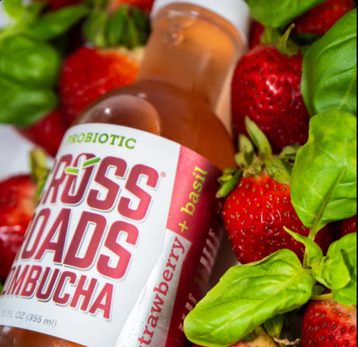 Cross Roads Kombucha~Raspberry Rose Hips