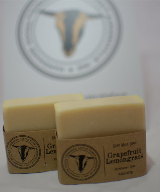 Robards Little Farm Goat Milk Soap~Lemongrass