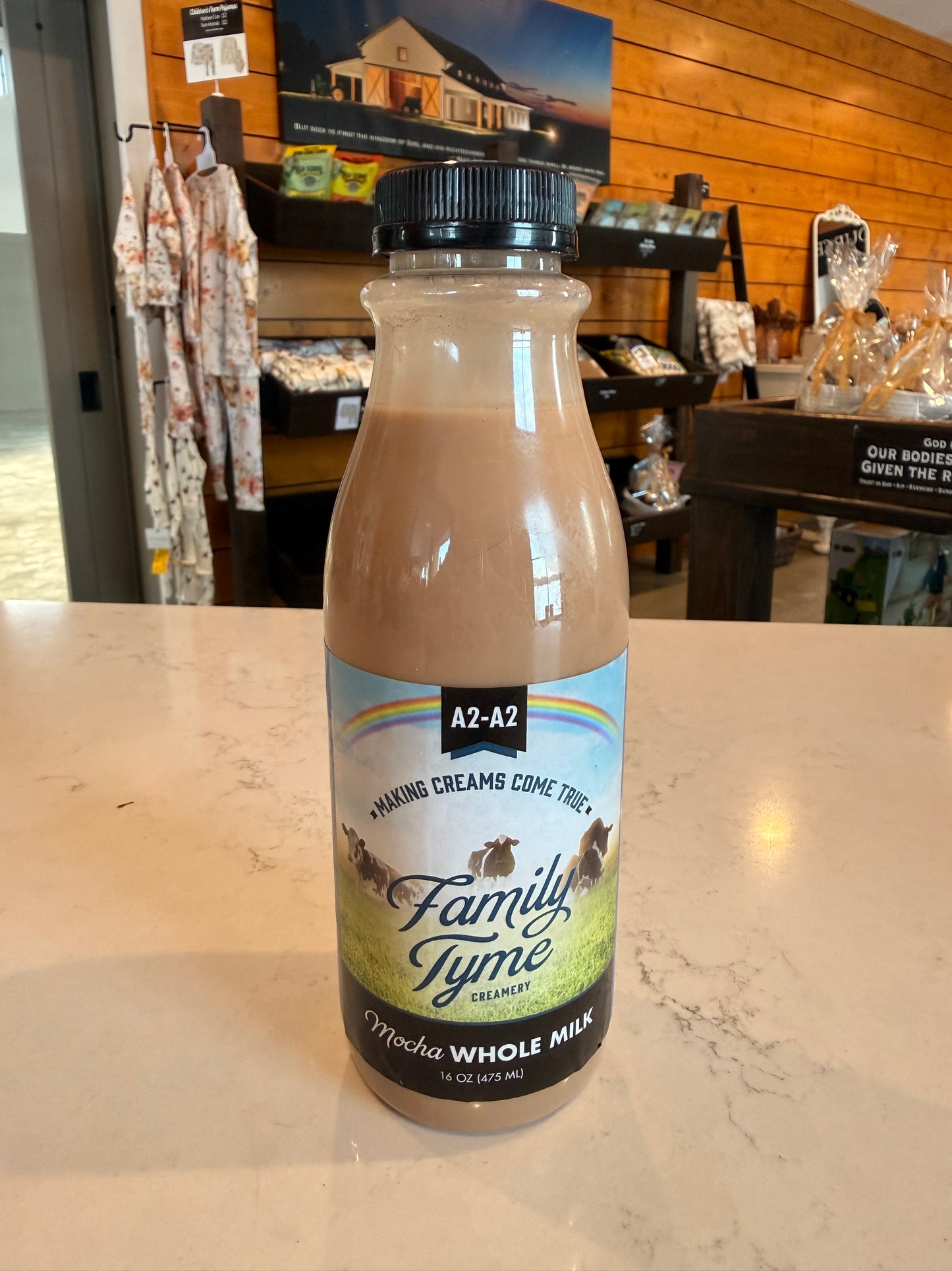 PRE-ORDER: Family Tyme Creamery Mocha Milk 16 OZ.