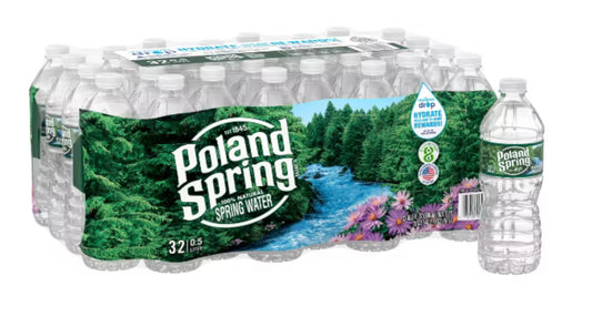 Bottled Water~100%Spring Water