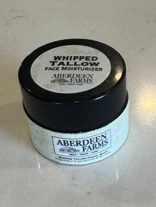 Aberdeen Farms - Whipped Tallow Facial Balm Sample Size